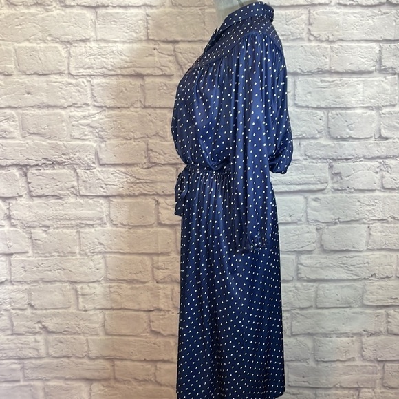 Vintage 60’s Squire Dress with polka dots - Picture 4 of 11